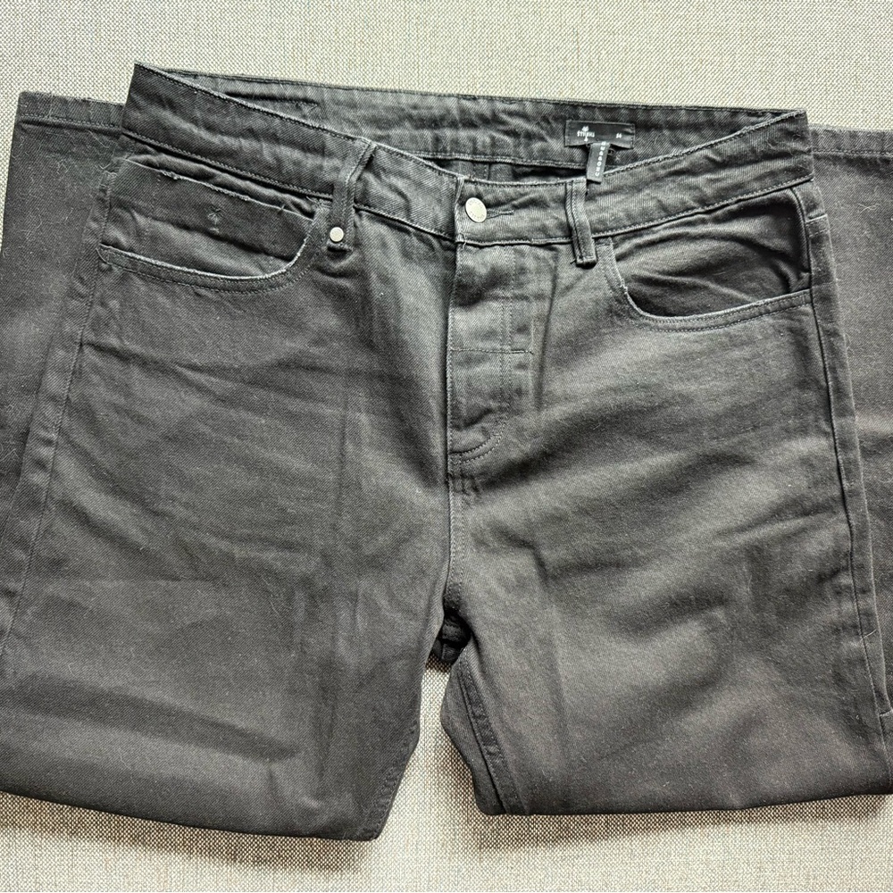 Thrills Charcoal Straight Men's Jeans